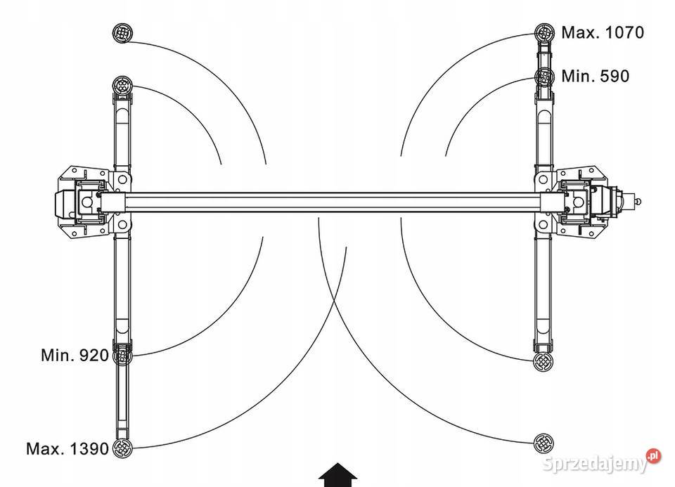 Podnośnik dwukolumnowy samochodowy automatyczny śląskie Katowice