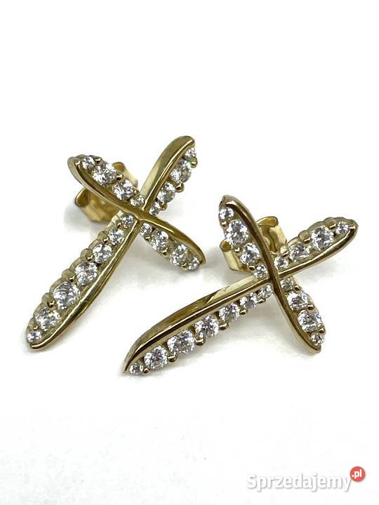 Kolczyki złote p333 231 g sztyft