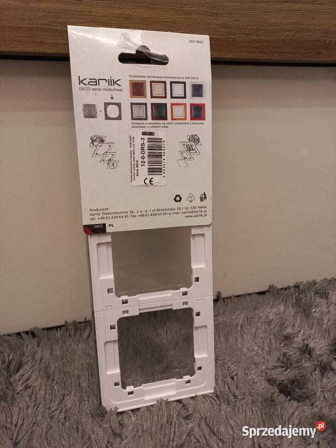 Ramka włącznika Karik DECO Wadowice