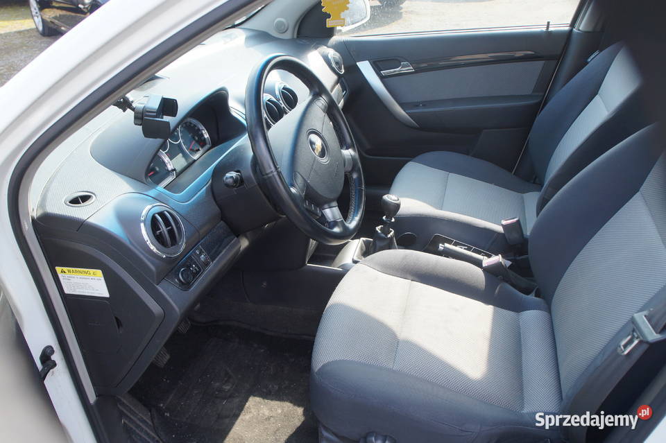 Chevrolet Aveo 2009 98 14 Benzyna 101 5 Drzwi sprowadzony śląskie Częstochowa