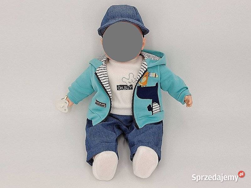 UBRANKA LALKI BOBAS Biała sprzedam