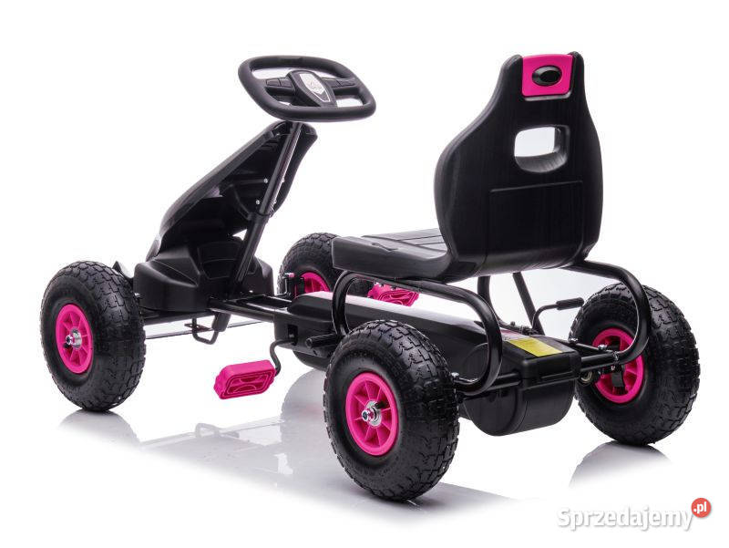 pojazd GOKART NA PEDAŁY pompowane koła auto Myszków