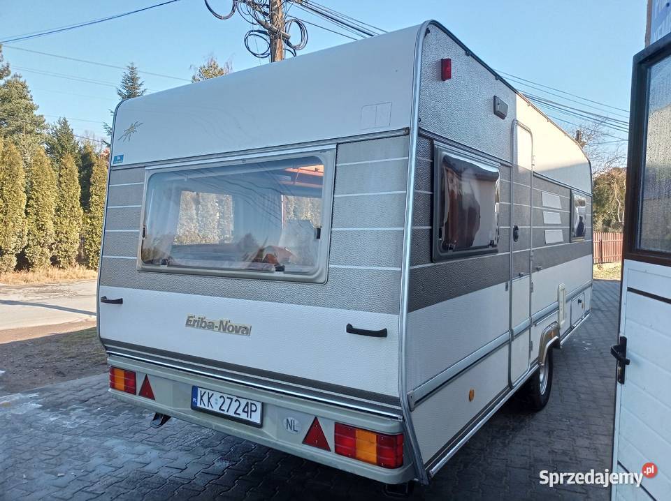 Przyczepa kempingowa ERIBA Hymer 531 ciepła woda Kraków sprzedam