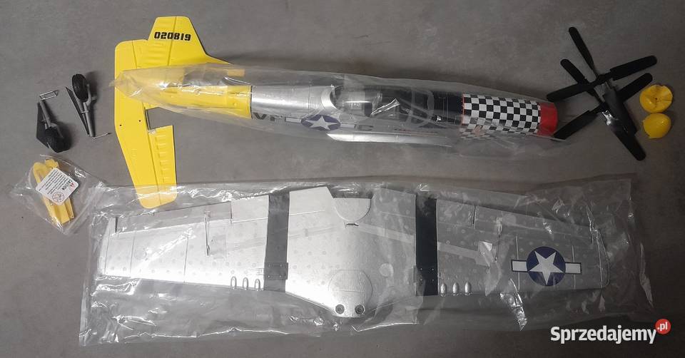 Model latający RC P51D Mustang ArtTech biały Lublin