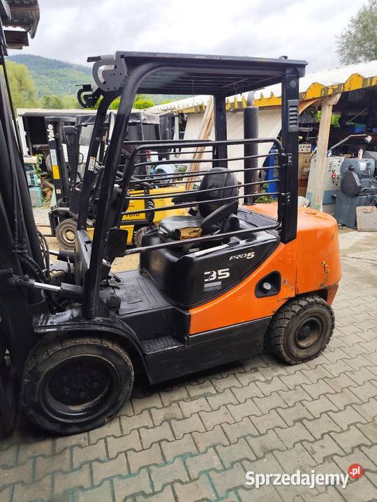 Wózek widłowy Mitsubishi 25 T tony diesel Doosan Produkcja