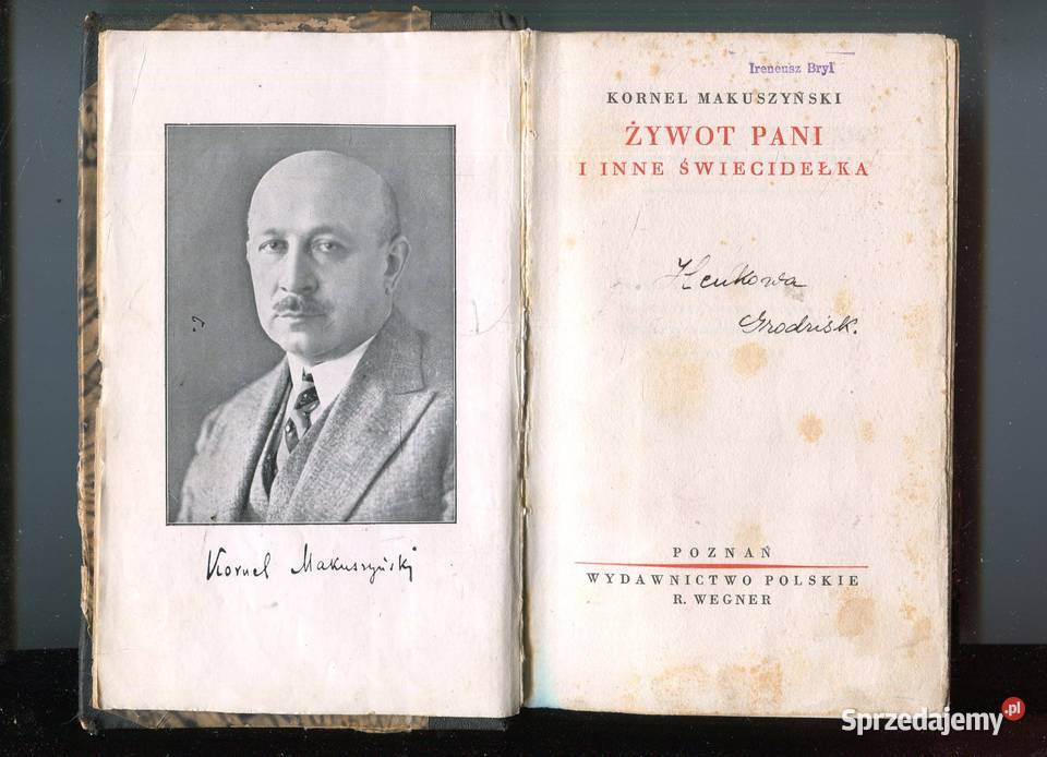 Żywot pani i inne świecidełka Kornel Makuszyński Szczecin sprzedam