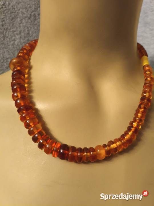 Naszyjnik Bursztyn Vintage Białystok sprzedam