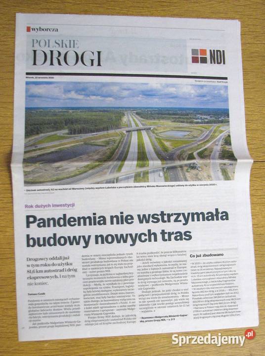 Polskie drogi Gazeta Wyborcza miękka Pozostałe Kultura i Rozrywka Parczew