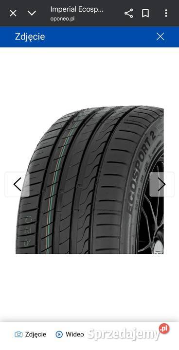 Opona imperial ecosport 2 25530 R20 komplet 4 20cale