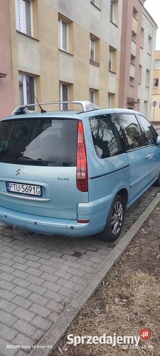 Sprzedam zamienię Citroena C8 welurowa tapicerka