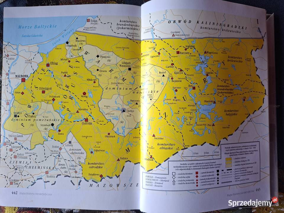 Zamki państwa krzyżackiego w dawnych PrusachM