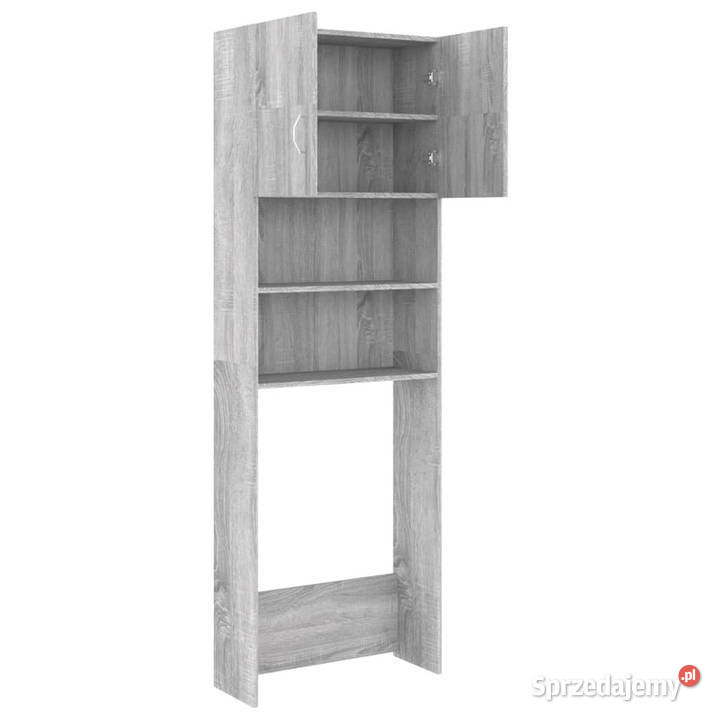 Szafka na pralkę szary dąb sonoma 64x255x190 mazowieckie Warszawa sprzedam