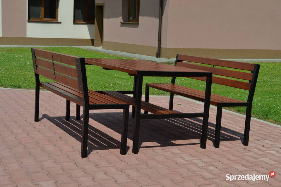 Zestaw ogrodowy tarasowy meble stalowe nowe Środa Śląska sprzedam