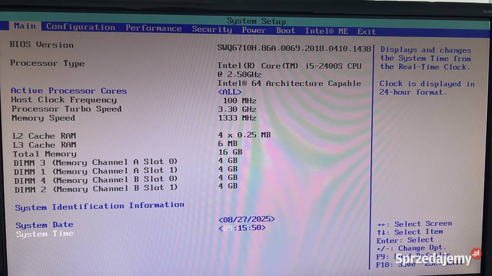 Komputer stacjonarny Intel i5 16 GB RAM SSD 512 Poznań sprzedam