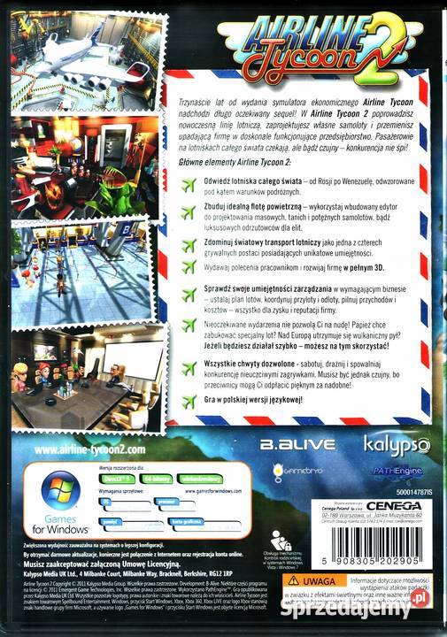 AIRLINE TYCOON 2 symulacje