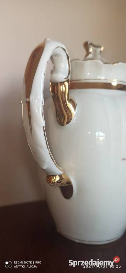 Dzbanek C T Altwasser Sygnatura z lat 1909 1935 Gdańsk