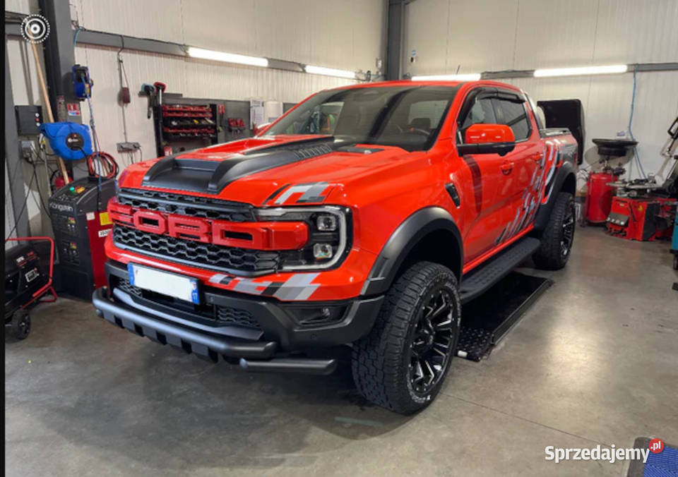 Orurowanie przednie FORD RANGER 2023 76mm Czarne Pasłęk