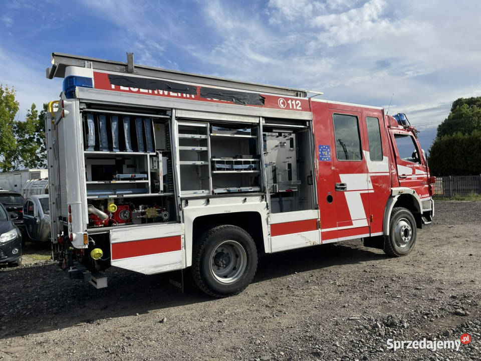 pożarnicze Mercedes Atego 1529 LF20 Straż serwisowany w ASO dolnośląskie Syców