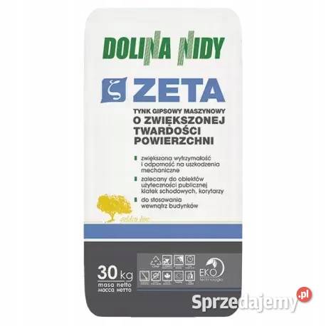 Gips tynkarski dolina Nidy Zeta worek 30 nie sprzedam