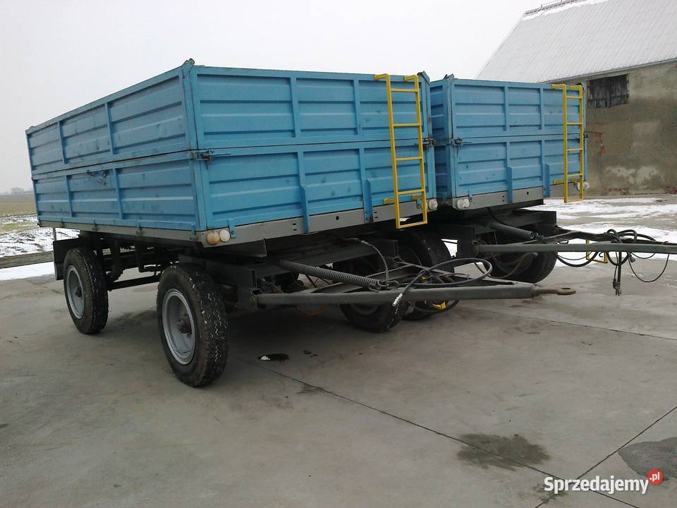 2 Przyczepy AUTOSAN wywrotka Koźmin Wielkopolski