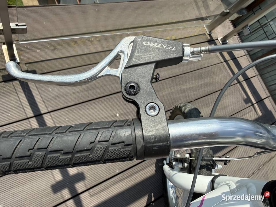 Biały rower dziecięcy aluminiowy lekki Kraków