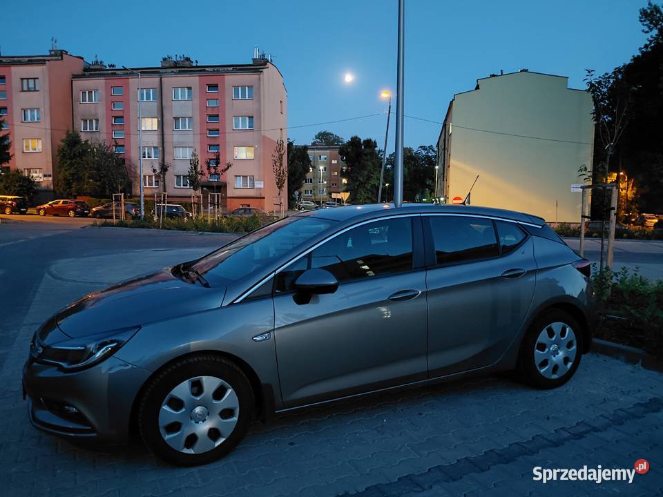 Opel Astra K 2017 krajowy benzyna 1399cm3 śląskie Dąbrowa Górnicza