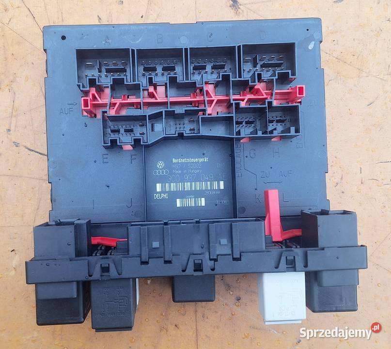 VW SKODA STEROWNIK MODUŁ BORDNETZ 3C0937049AE Radom