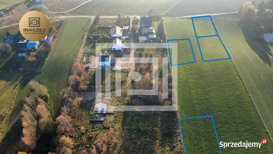sprzedaży działki Żukowo 953m2 woda pomorskie