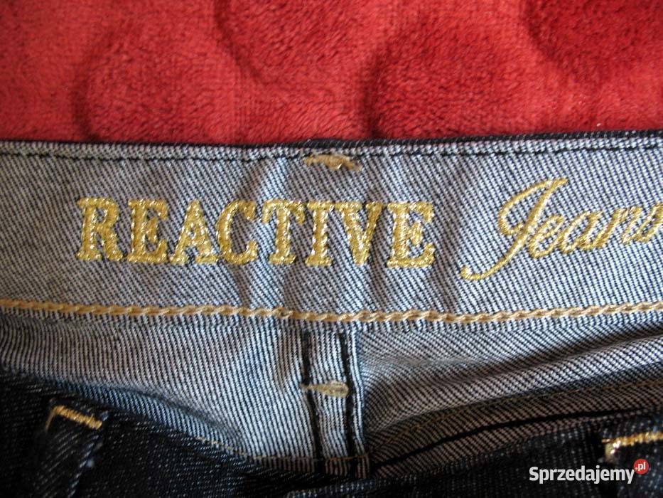 Spodnie jeans wyszczuplające 38 M biodra 98 Spodnie Odzież damska Siedlce