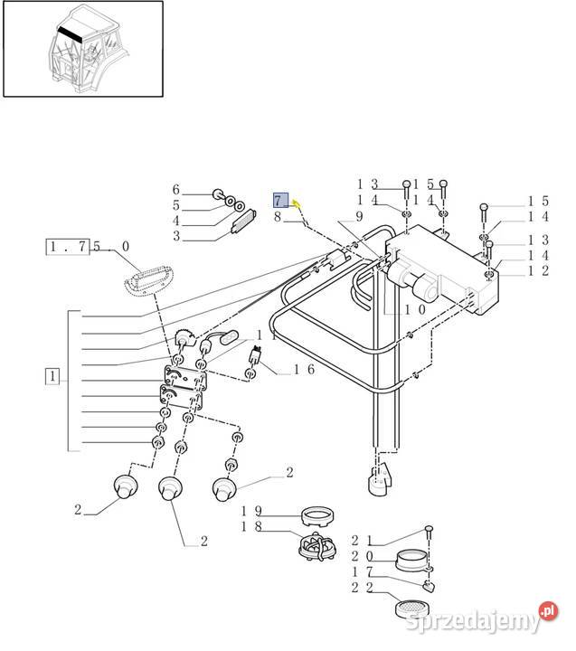 Czujnik ciśnienia klimatyzacji Case Holland Białystok