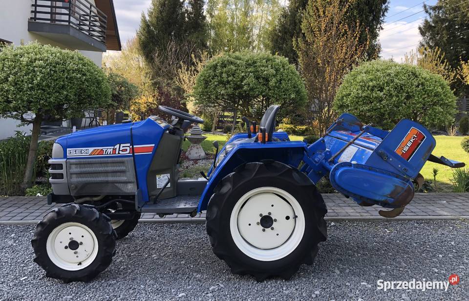 Traktorek 4x4 Iseki TM15 Japoński Glebogryzarka lubelskie Kraśnik
