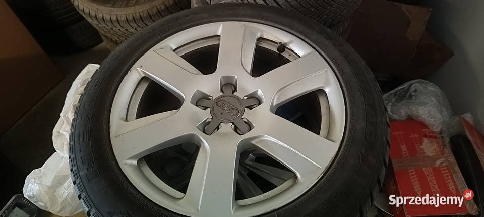 Komplet kół Audi VW Seat Skoda 17 Brzeg