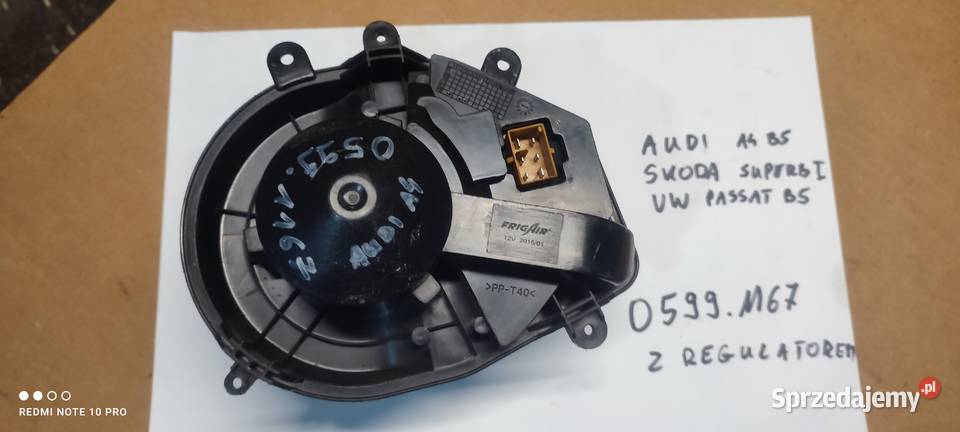 Dmuchawa FrigAir 05991167 audi skoda vw z Pozostałe opolskie Kluczbork