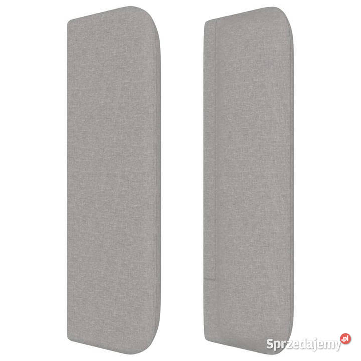 Zagłówek uszak jasnoszary 103x16x7888 tkanina Warszawa sprzedam
