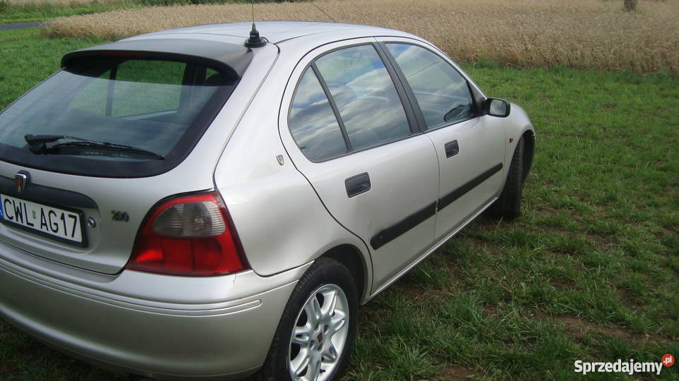 Rover 200 14 16v GAZ srebrny 200 Włocławek sprzedam