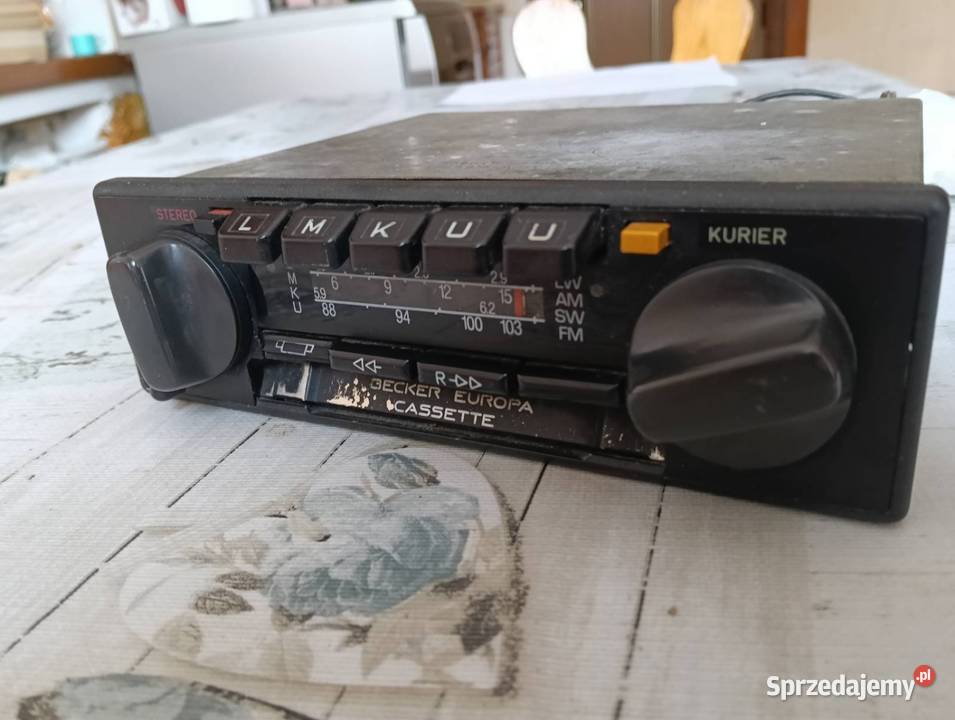 Radio Becker Europa 591 Cassette Kurier Sulechów