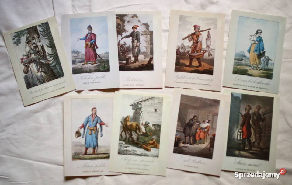 Jan Piotr Norblin Zbiór rozmaitych strojów sprzedam