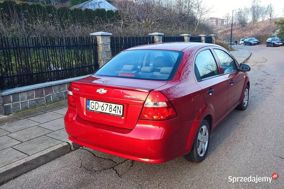 Chevrolet Aveo sedan 12 T250