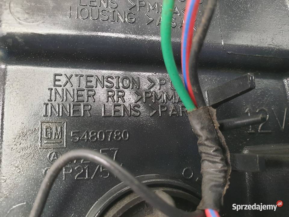 Chevrolet Equinox 04 TYLNA LAMPA LEWA lewy tył Rudka