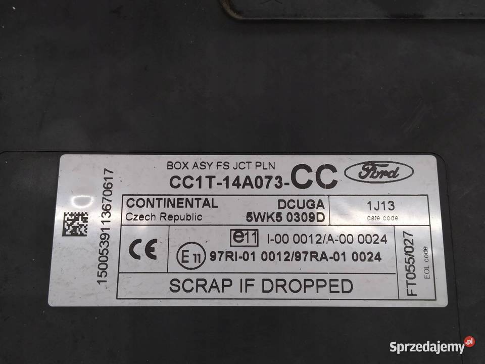 MODUŁ KOMFORTU CC1T14A073CC Ford Transit VI 2006 sprzedam