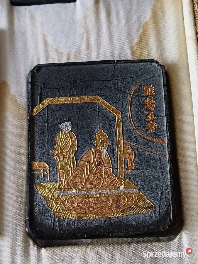 vintage chiński zestaw pałeczek tuszu małopolskie Nowy Targ