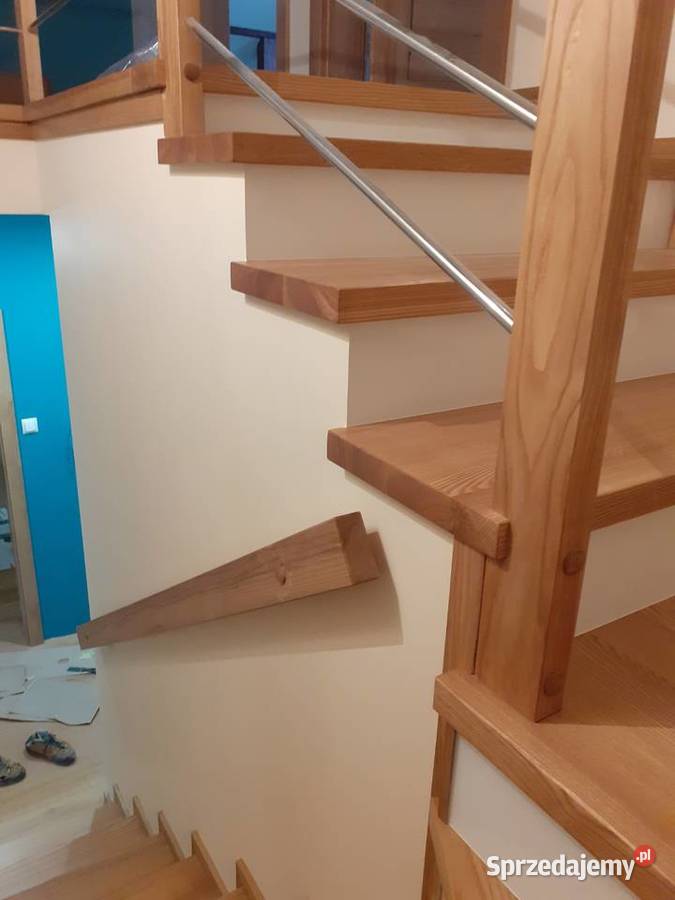 schody drewniane Kielce Chełmce sprzedam