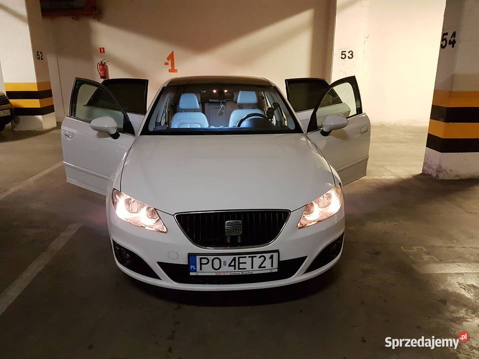 Seat Exeo 20 TFSI 200 AUTOMAT SKÓRA SALON POLSKA wspomaganie kierownicy Exeo Poznań