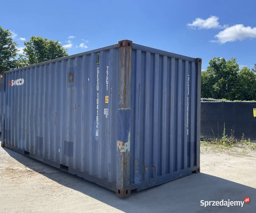 Kontener morski magazynowy 20DV 6 metrowy wielkopolskie Kórnik