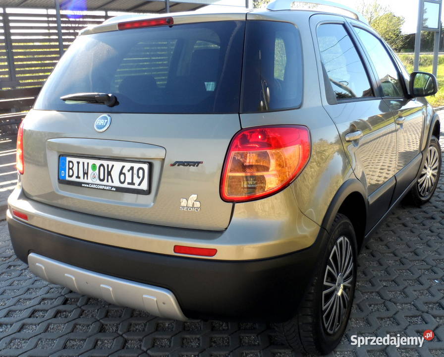 FIAT Sedici 16 4x4 Klima Piekny Zdrowy Spód Sx4 Bochnia sprzedam