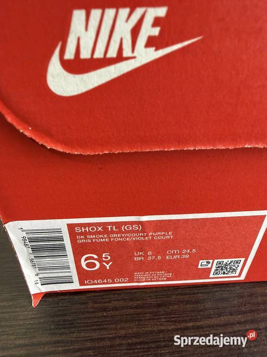 ButySneakersy Nike Shox TL IO4645002 śląskie