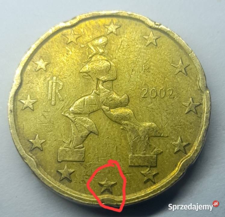 20 euro cent 2002 wlochy