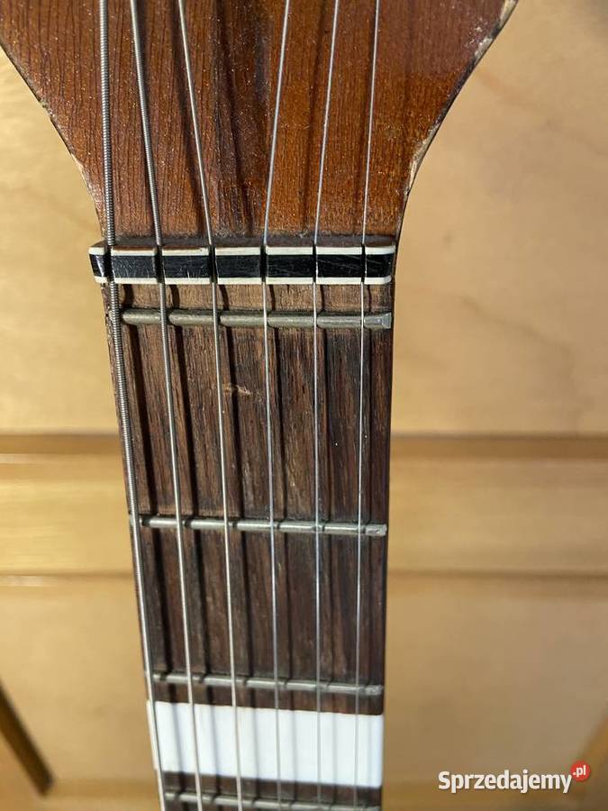 Gitara Defil Julia 2 lata 70 ładna sprawna elektryczna Gitary i akcesoria Niechorze