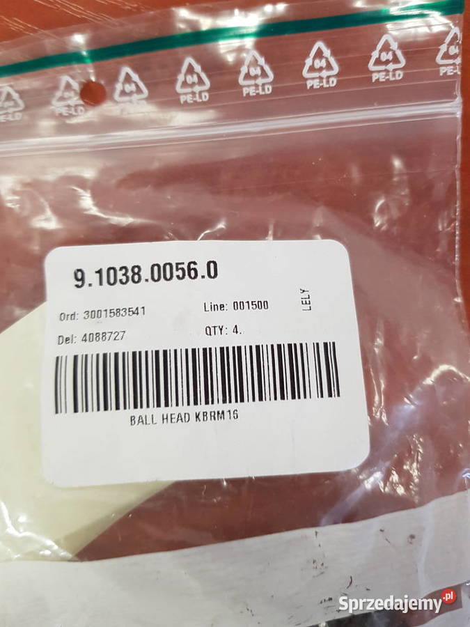 9103800560	Ball head KBMR 16 LELY ASTRONAUT Sulechów