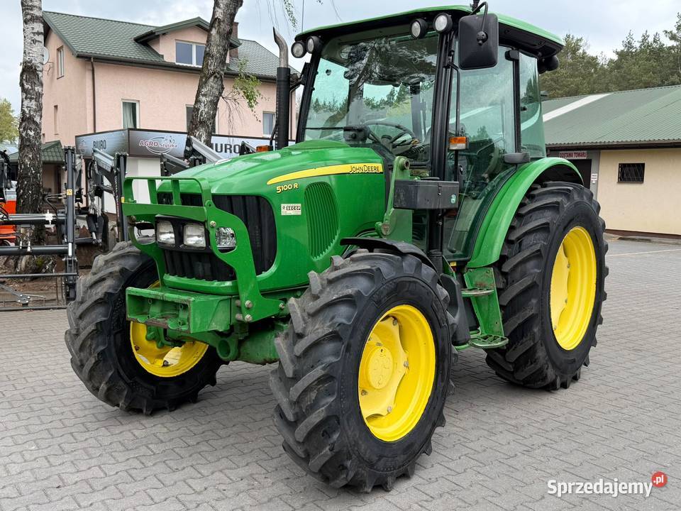 John Deere 5100R Claas 5720 TUR 5090R Axos 340 Laskowiec
